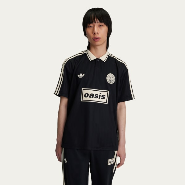 adidas TOUR JACQUARD JERSEY - Black | Free Shipping with adiClub