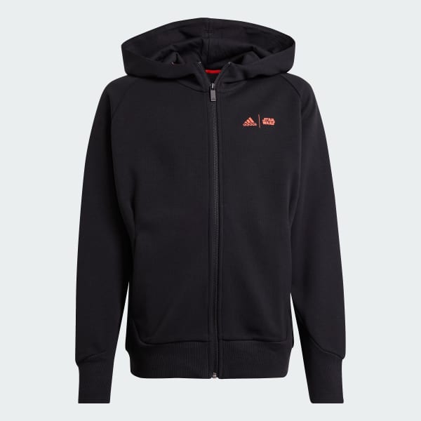 adidas Star Wars Z.N.E. Full-Zip Hoodie - Black | Free Shipping