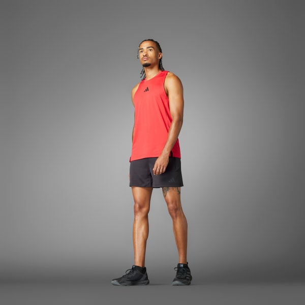 アディダス Airchill タンクトップ - レッド | アディダス ジャパン