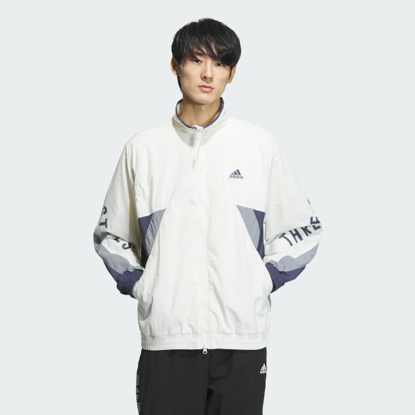 アディダス ワーディング オーバーサイズフィット ウーブン フルジップ