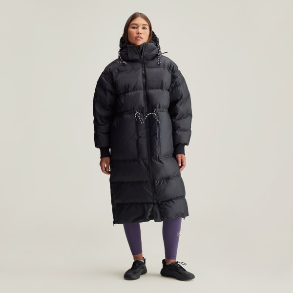 adidas by Stella McCartney Long Padded Winter Jacket - Black