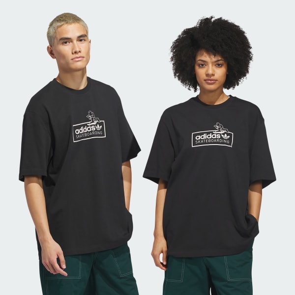 adidas Skateboarding x Mark Gonzales Logo Tee - Black | Free