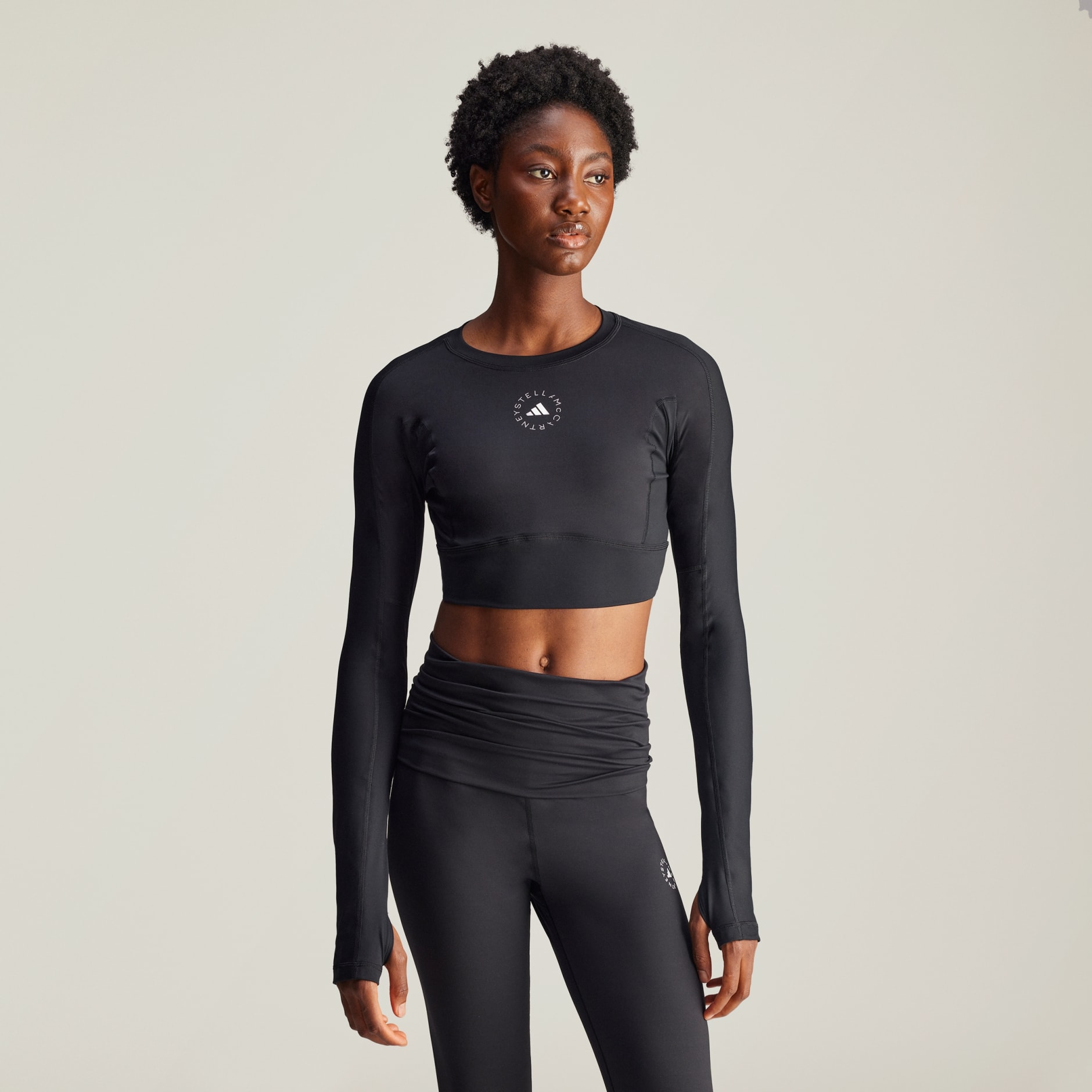 CLOTHING - adidas by Stella McCartney TrueStrength Yoga Cropped