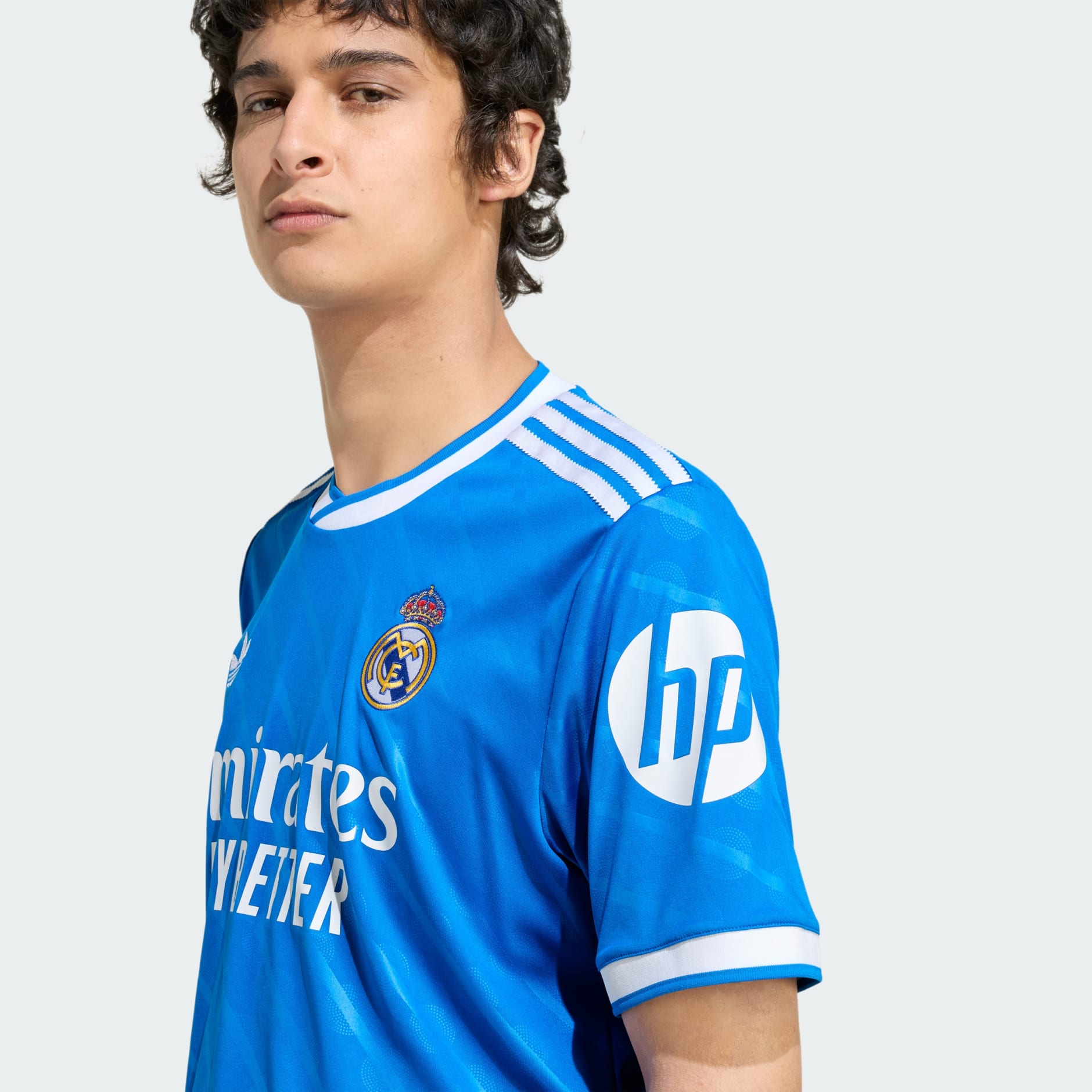 Clothing - Real Madrid 25/26 Third Jersey - Blue | adidas Oman