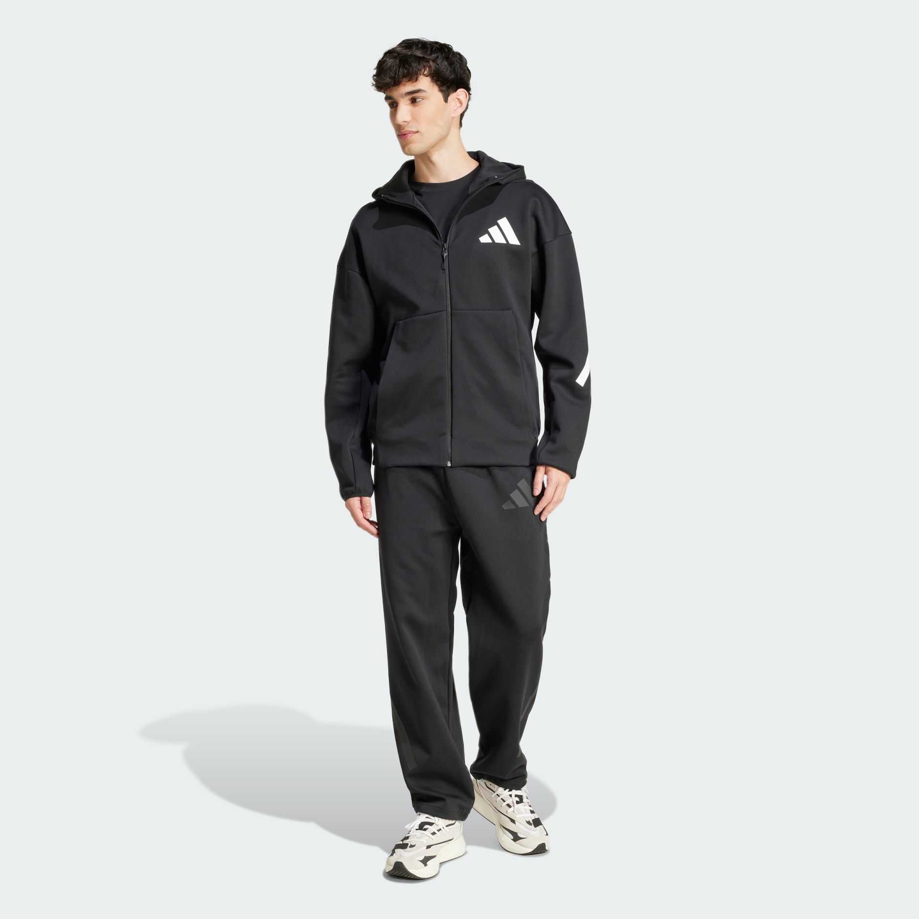adidas adidas Z.N.E. Open-Hem Pants - Black | adidas UAE