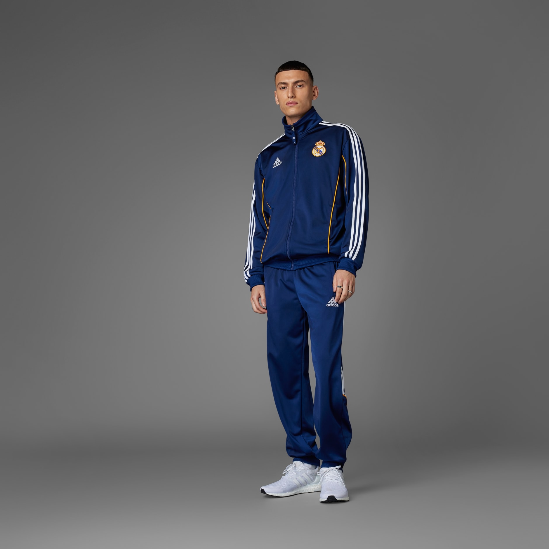 Clothing - Real Madrid 99/00 Track Top - Blue | adidas Oman