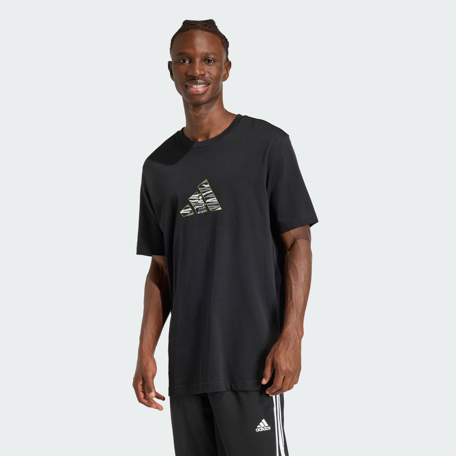 Clothing - CAMO EXPLORER GRAPHIC T-SHIRT - Black | adidas Oman