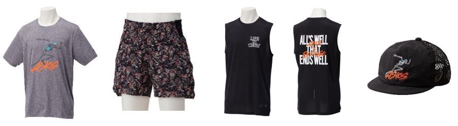 ELDORESO」とコラボレーションしたランニングアパレルコレクションを