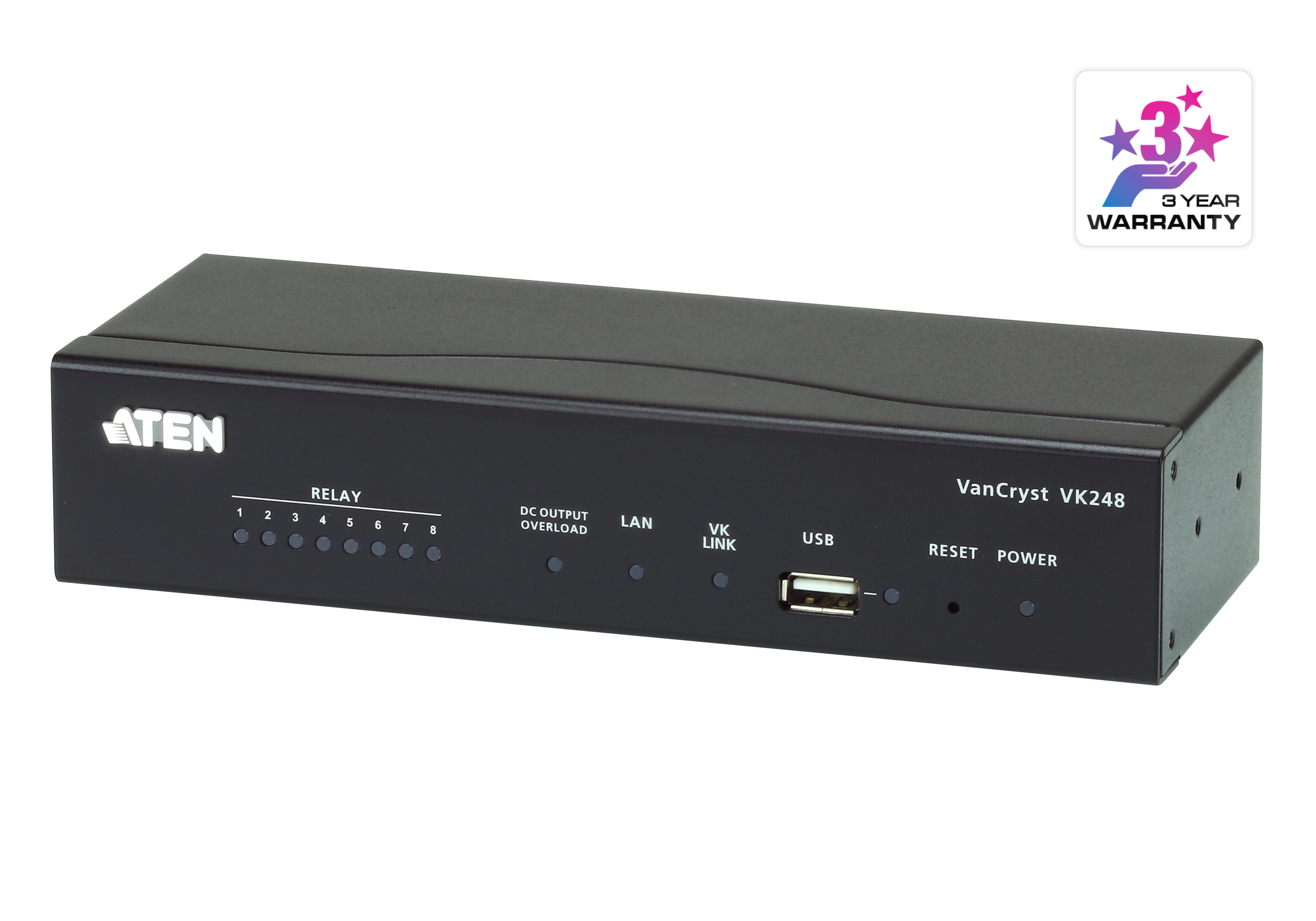 8チャンネルリレー拡張ボックス - VK248, ATEN コントロールシステム