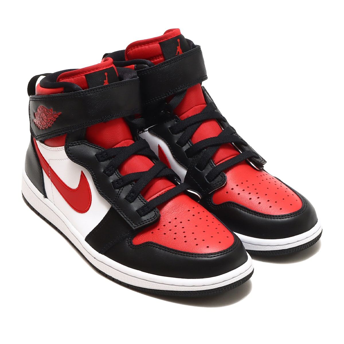 JORDAN BRAND AIR JORDAN 1 HI FLYEASE BLACK/FIRE RED-WHITE 22HO-I