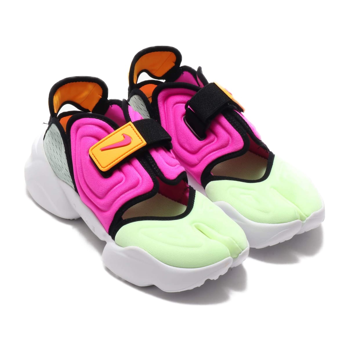 NIKE W AQUA RIFT BARELY VOLT/FIRE PINK-LASER ORANGE 20SU-S（ナイキ