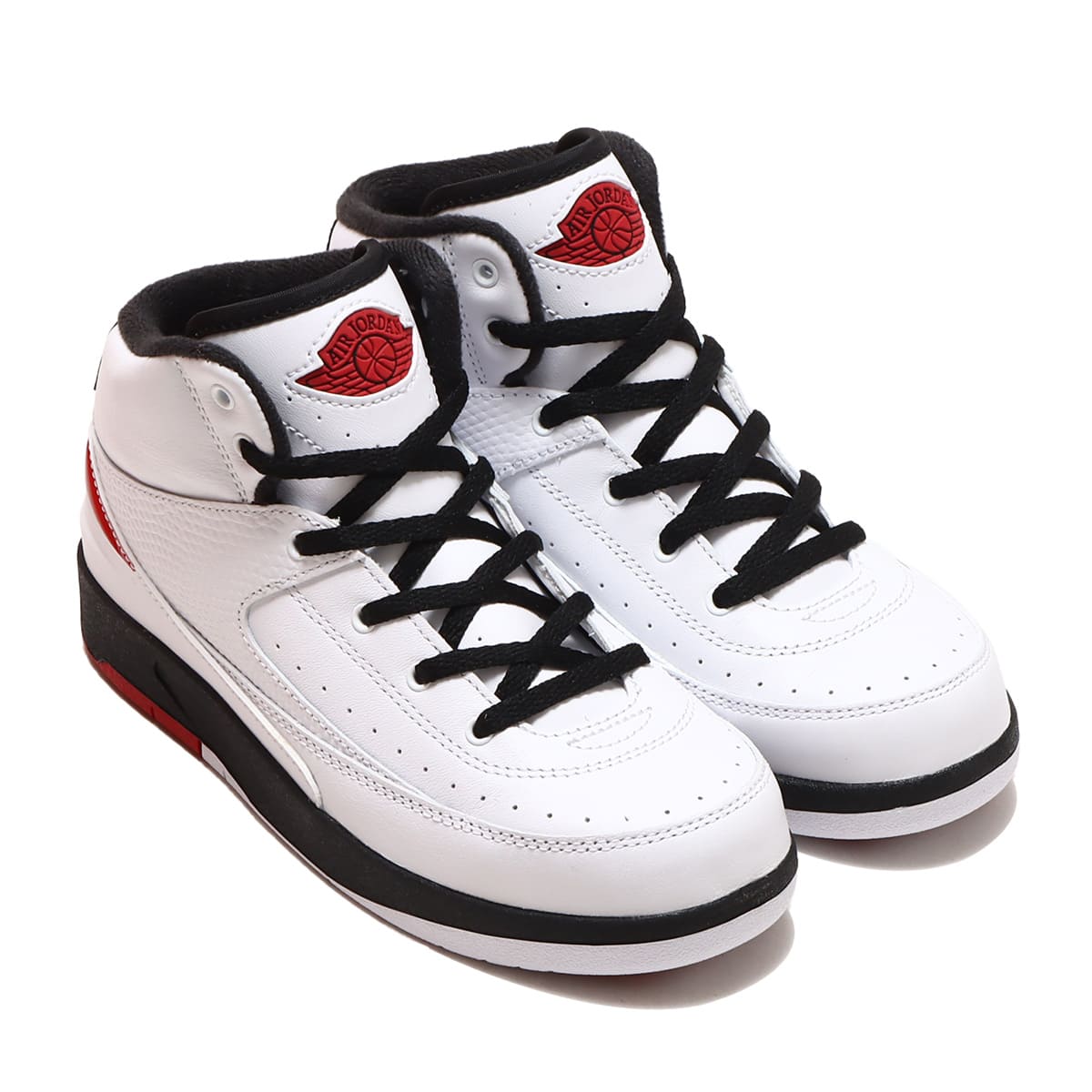 JORDAN BRAND JORDAN 2 RETRO (PS) WHITE/VARSITY RED-BLACK 22HO-I