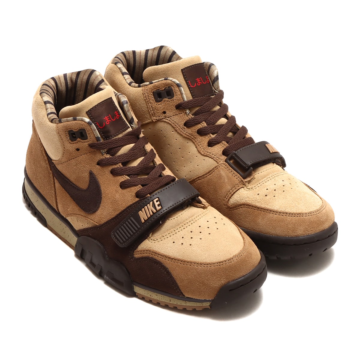 NIKE AIR TRAINER 1 HAY/BAROQUE BROWN-TAUPE-VARSITY RED 22HO-I