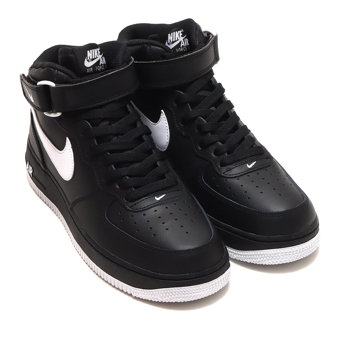 NIKE AIR FORCE 1 MID '07 BLACK/WHITE-BLACK 23SP-I（ナイキ エア