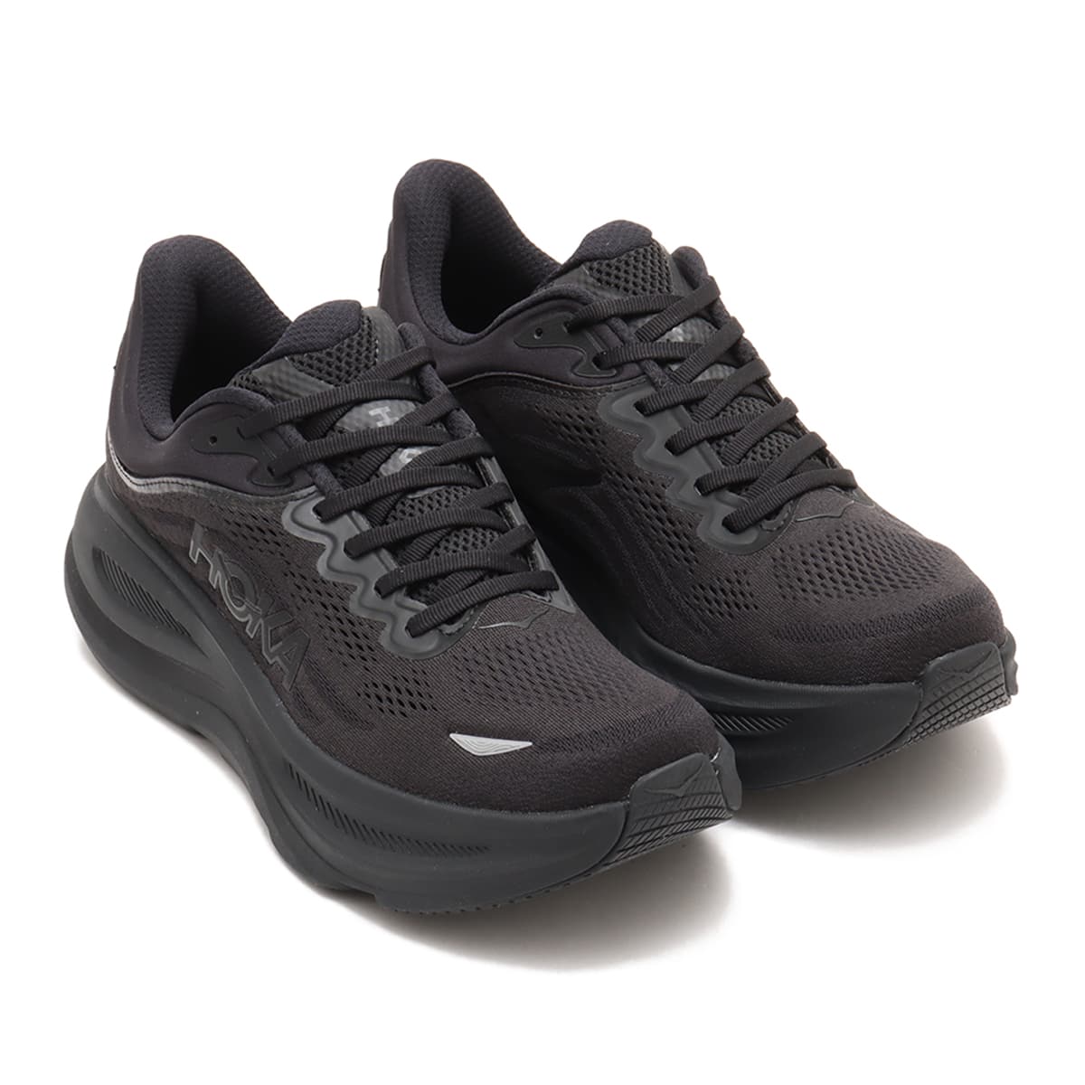 HOKA BONDI 9 BLACK / BLACK（ホカ ボンダイ 9-ブラック） | atmos