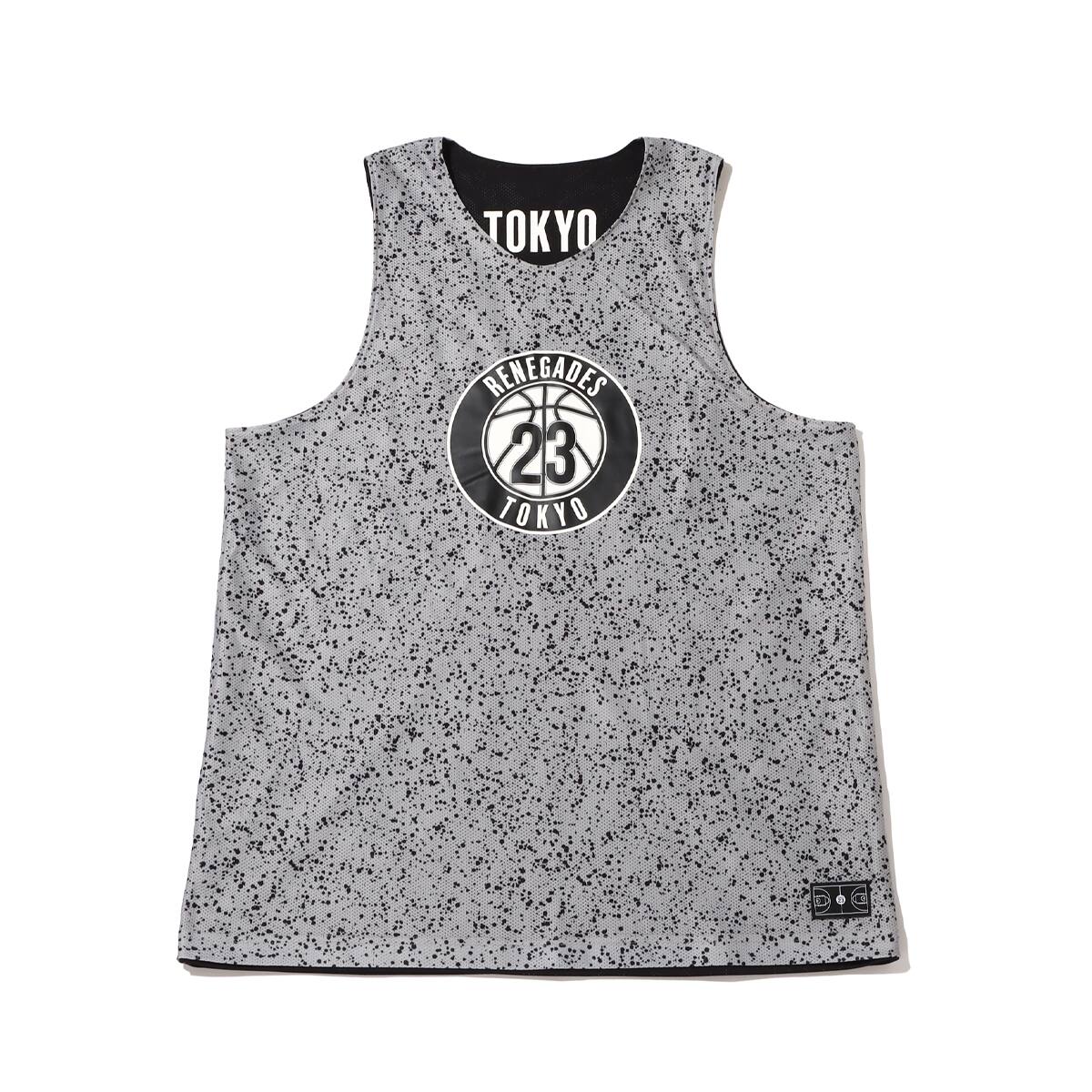 TOKYO 23 RENEGADES REVERSIBLE MESH TANK SPLATTER / BLACK 22FW-I