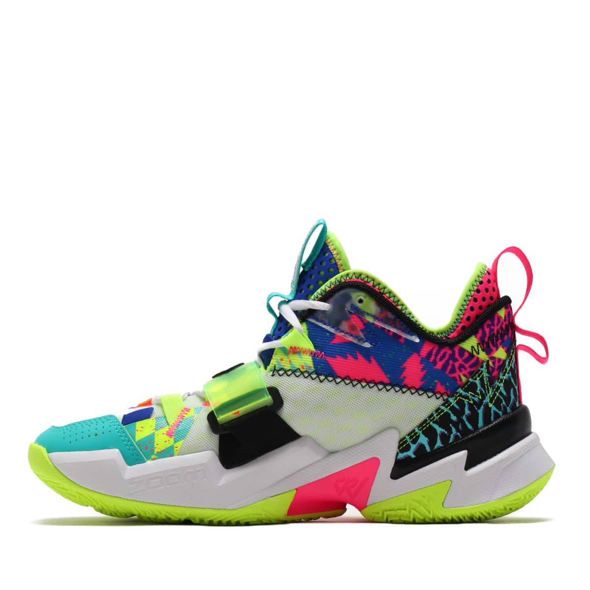 JORDAN BRAND JORDAN WHY NOT ZER0.3 PF WHITE/BLACK-RACER PINK-GHOST