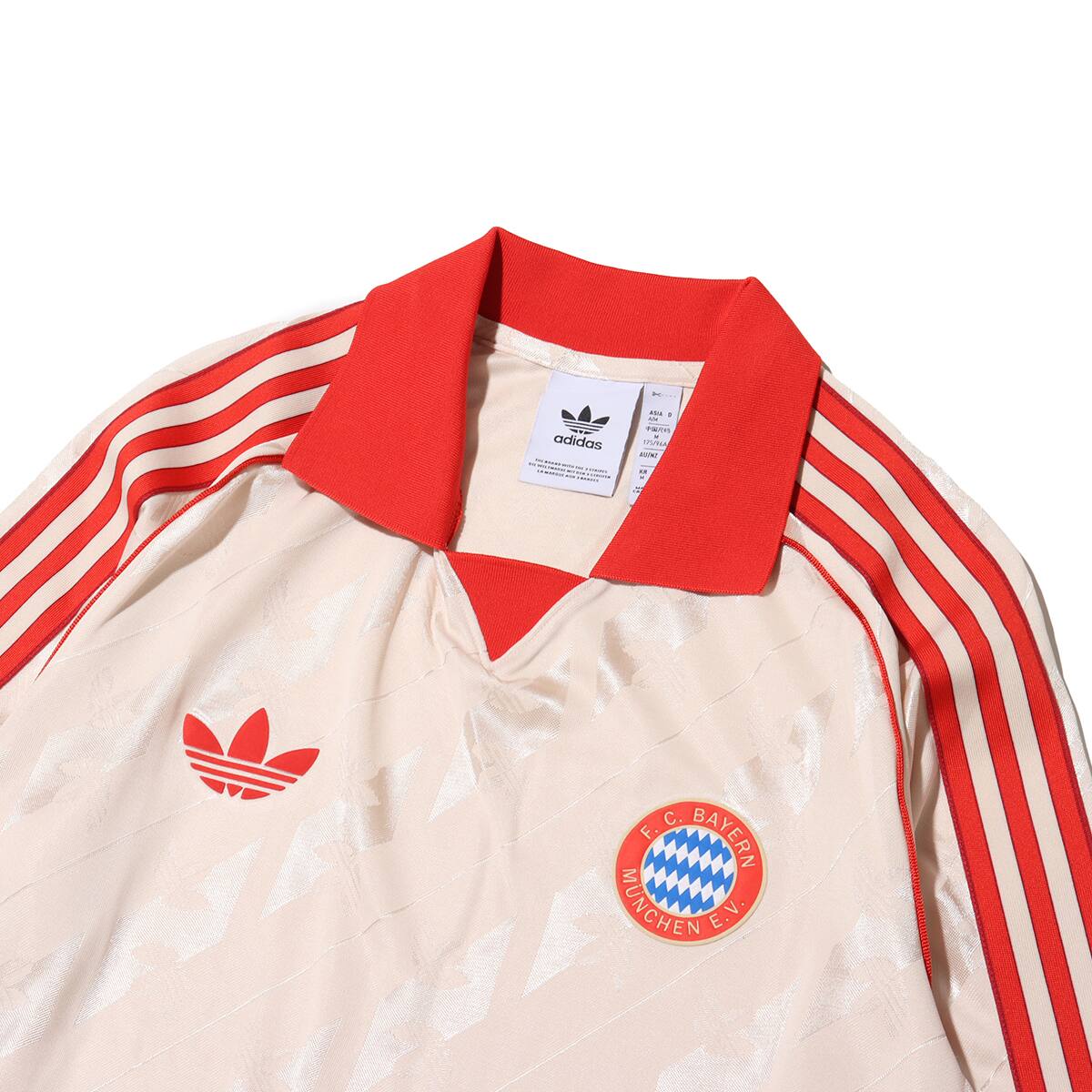 adidas FCバイエルン ミュンヘン LIFESTYLER LS ジャージー LINEN