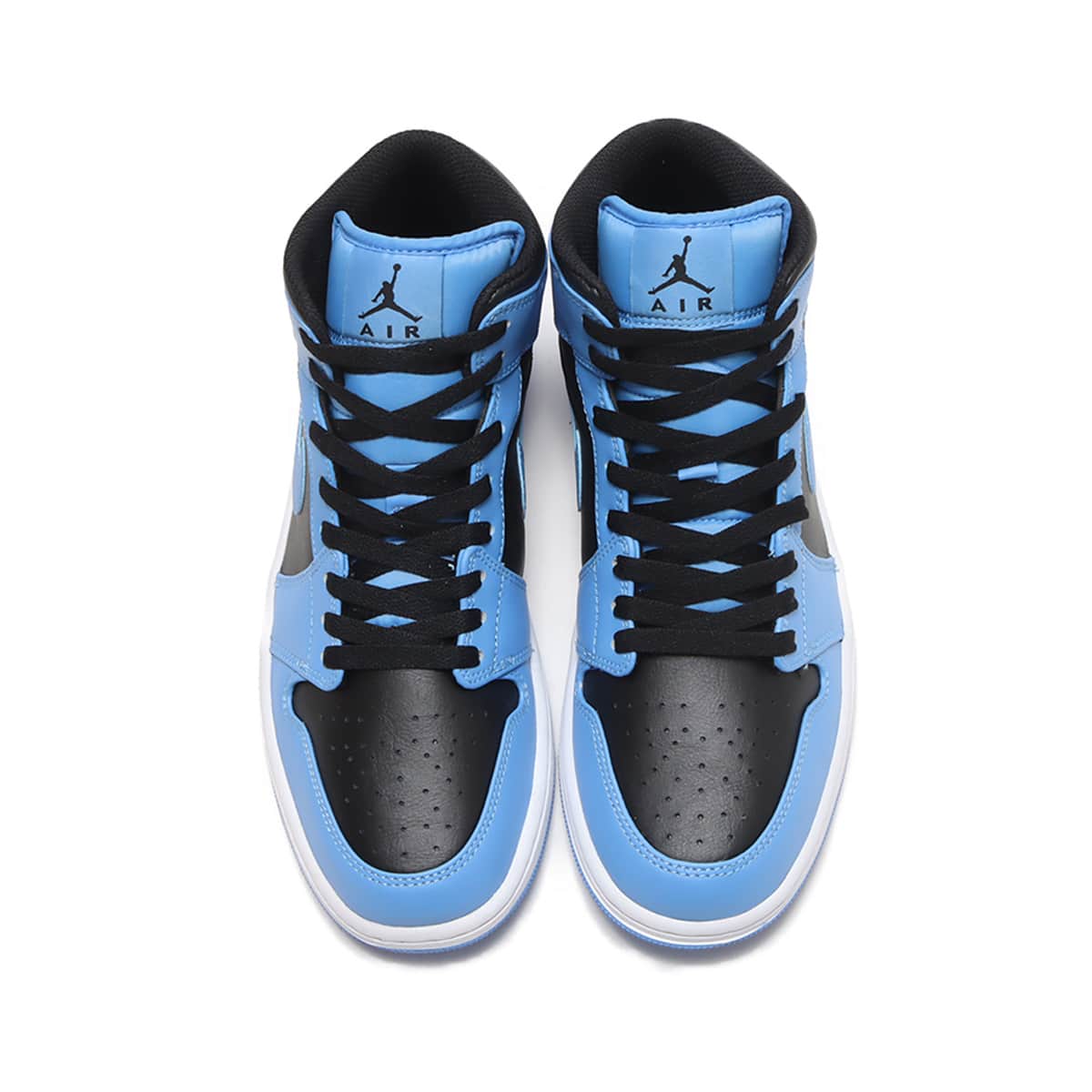 JORDAN BRAND AIR JORDAN 1 MID UNIVERSITY BLUE/BLACK-WHITE 23FA-I