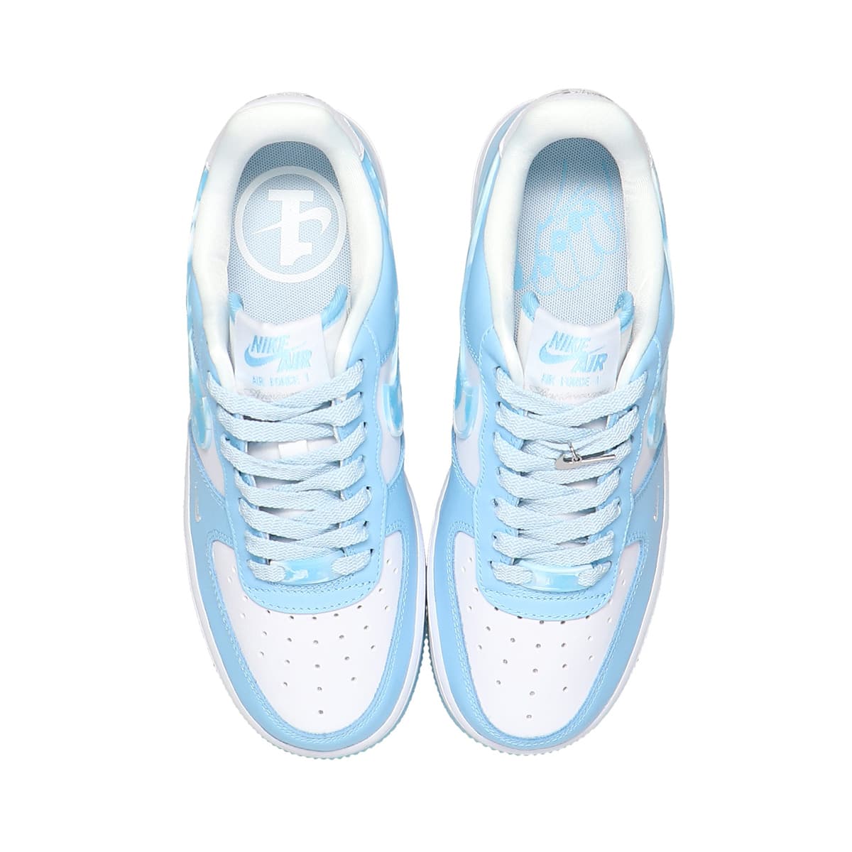 NIKE WMNS AIR FORCE 1 '07 LX WHITE/CELESTINE BLUE-BLUE CHILL 22FA