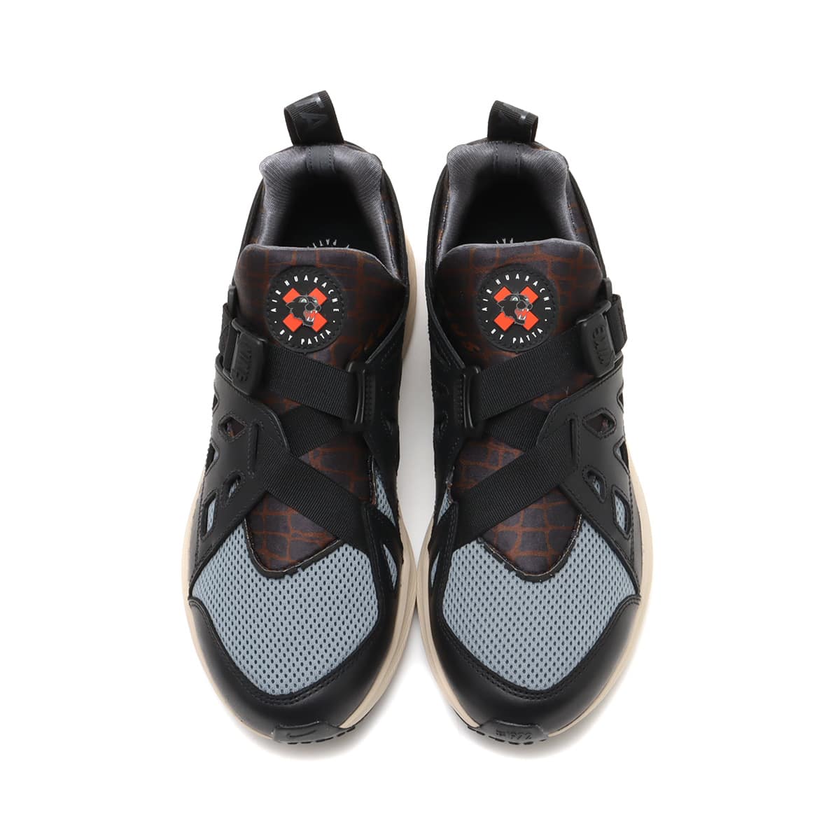 NIKE AIR HUARACHE 20Y24/PATTA BLACK/COOL GREY-SANDDRIFT （ナイキ