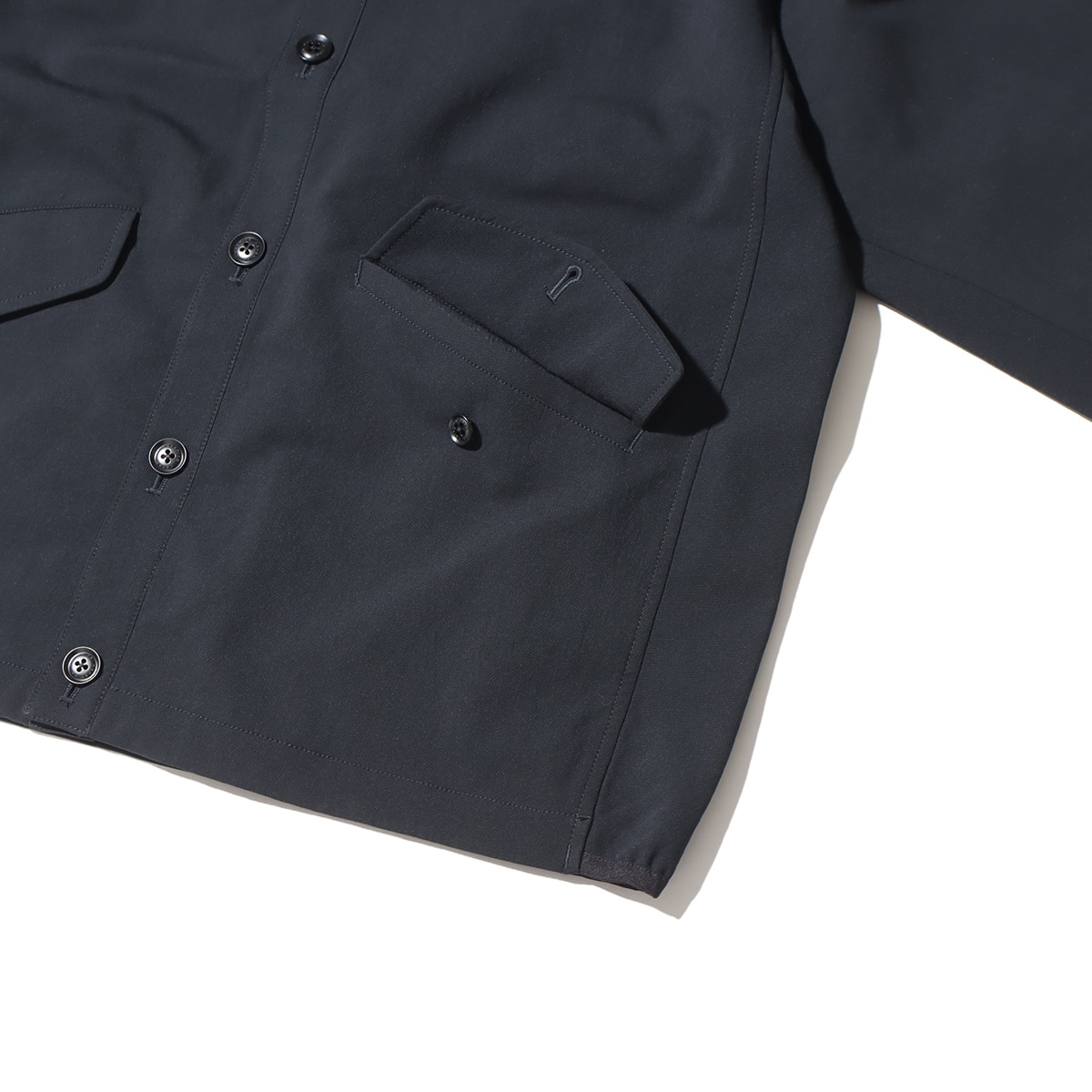 nanamica ALPHADRY Cardigan Black 23FA-I（ナナミカ アルファドライ