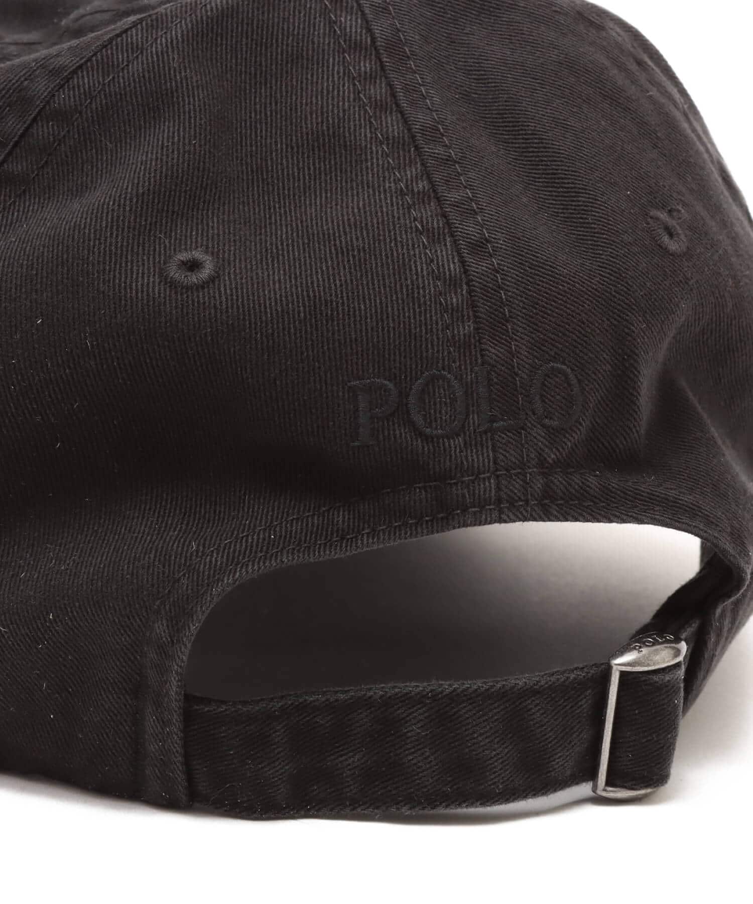 POLO RALPH LAUREN GARMENT DYE CLASSIC SPORT CAP POLO BLACK（ポロ
