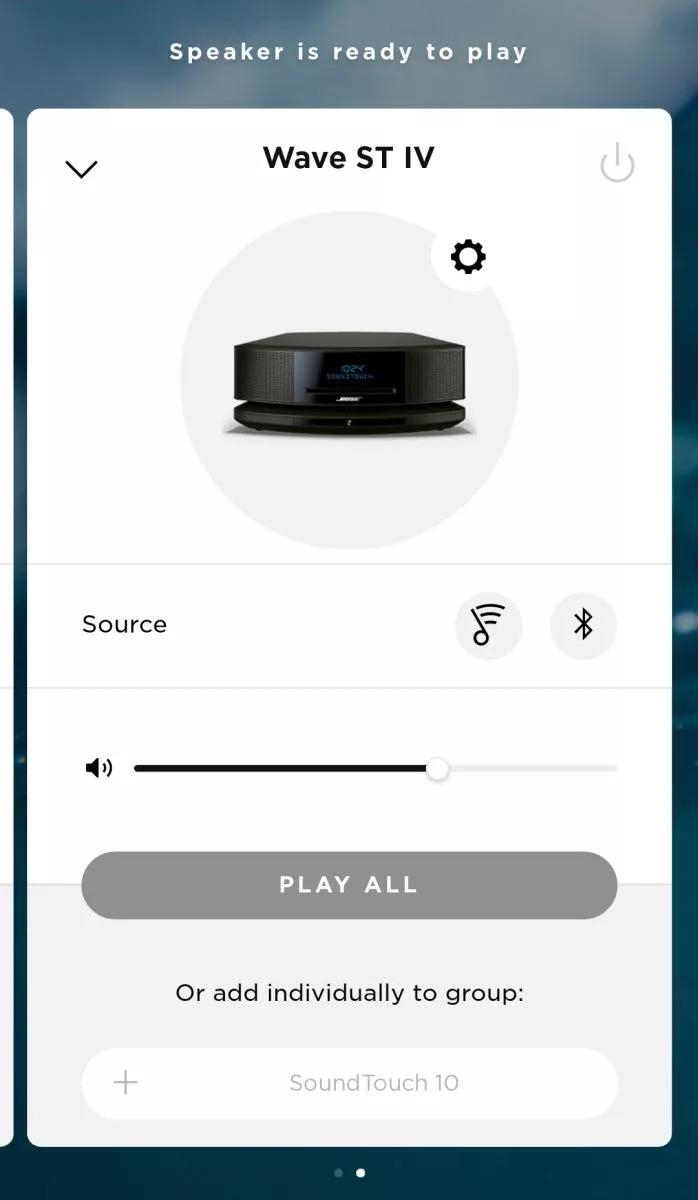 オーディオソースの変更 - Wave® SoundTouch® music system IV