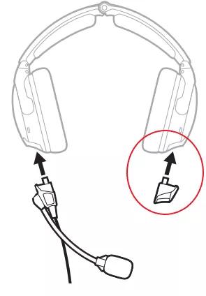 片方の耳に音が入らない - Bose A30 Aviation Headset