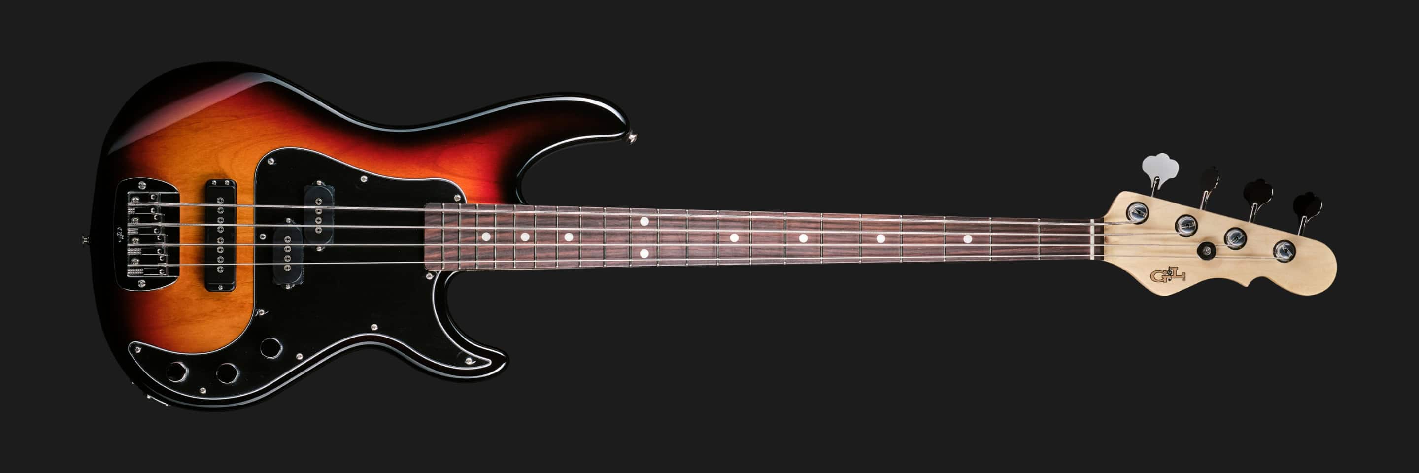 G&L Guitars SB2 Build To Order USA 3-Tone Sunburst | Bass Buddha