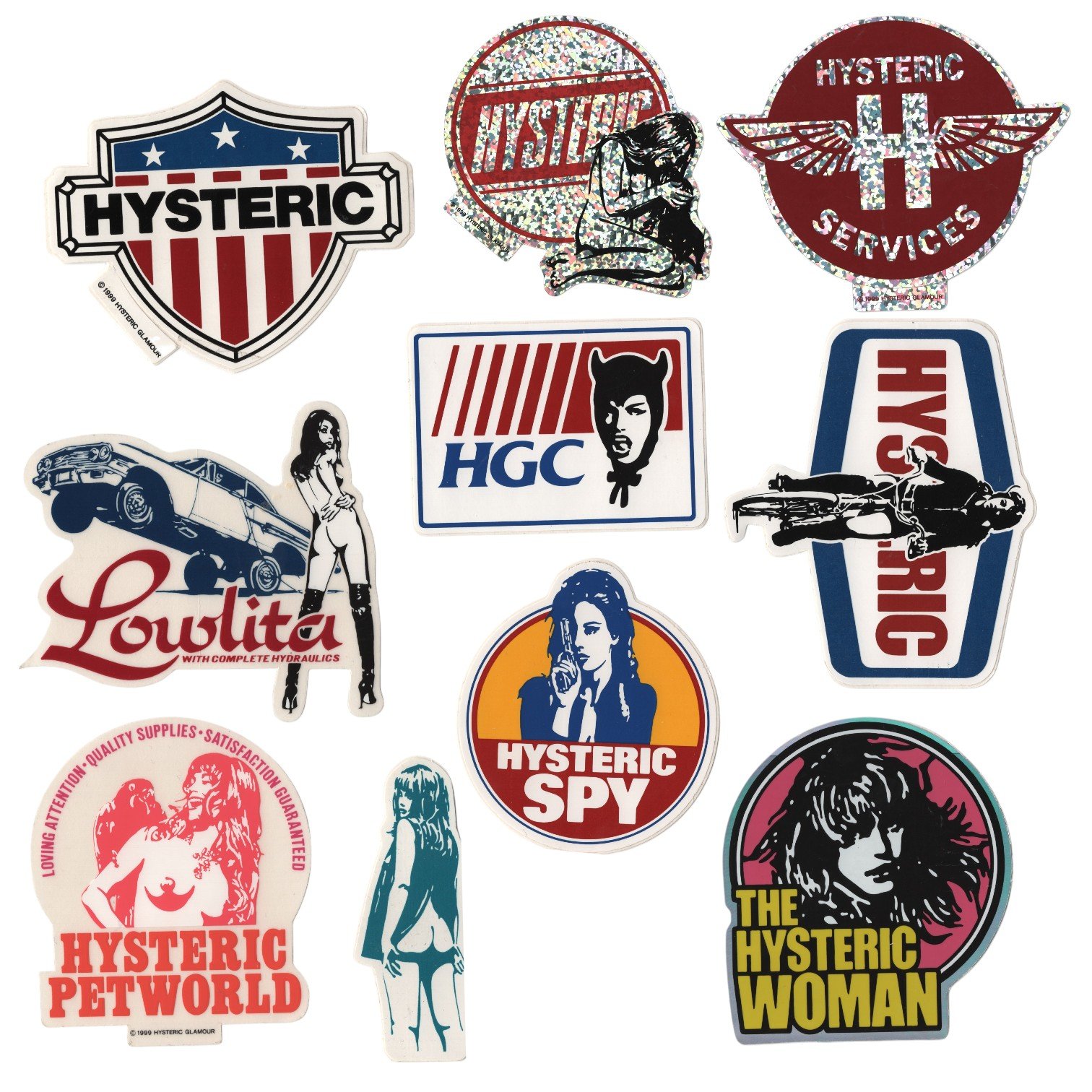 hysteric glamour stickers | Anne Hero