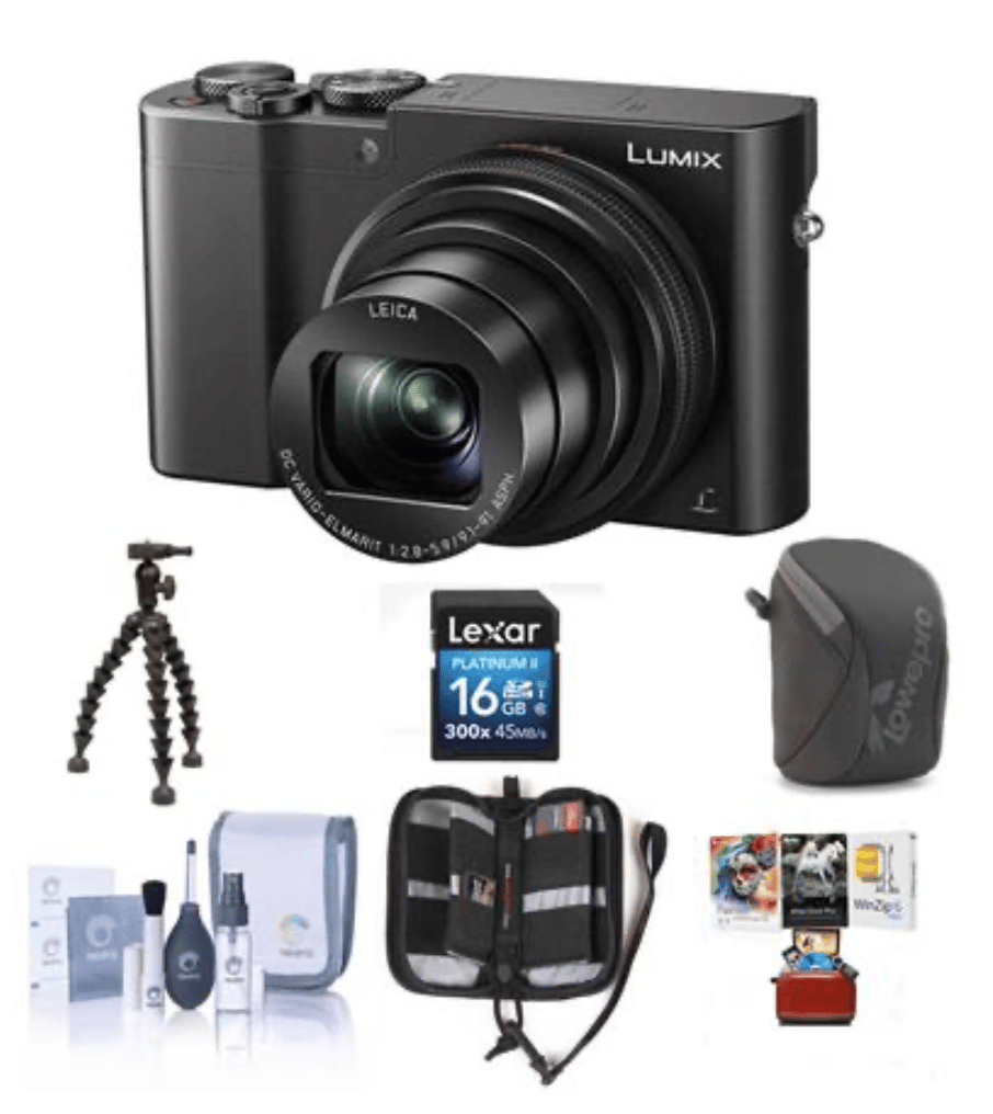 Panasonic Lumix DMC-ZS100 Digital Camera with Free MAC Accessory