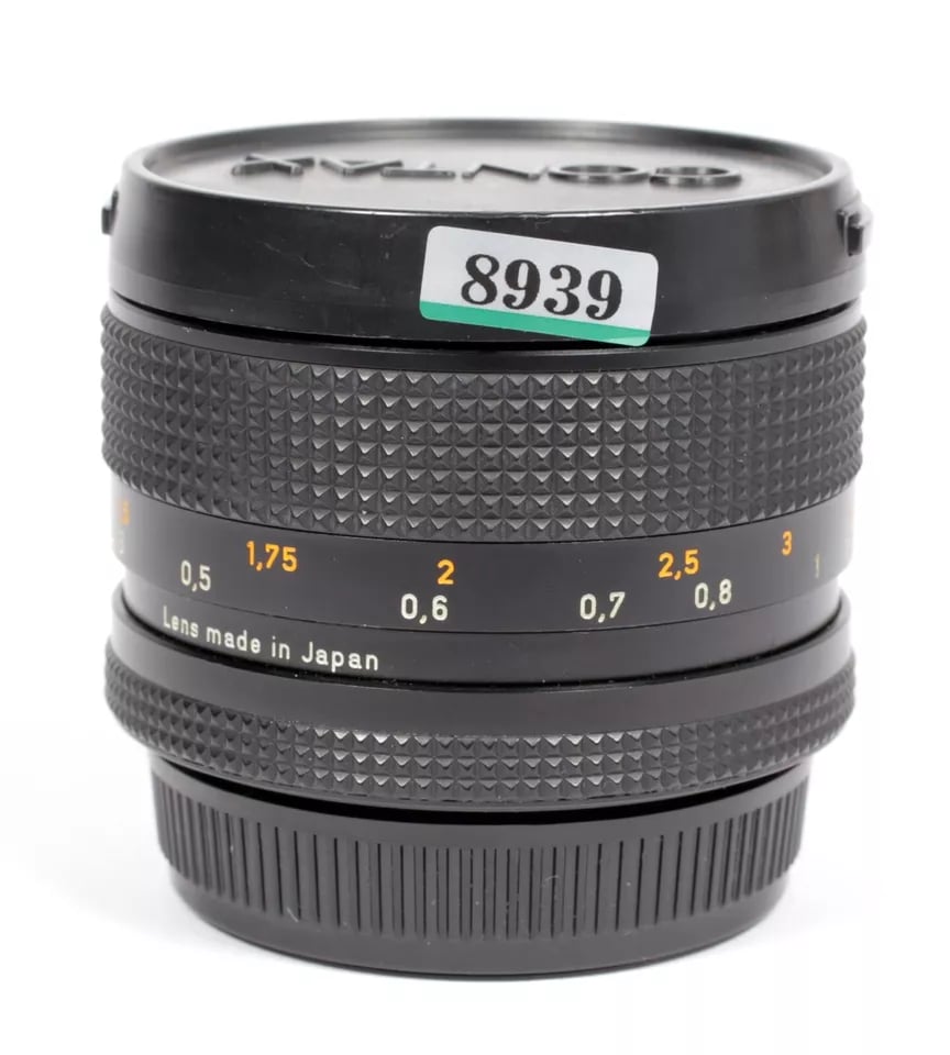 Carl Zeiss T* PLanar 50mm F1.4 lens Contax Yashica C/Y mount #8939