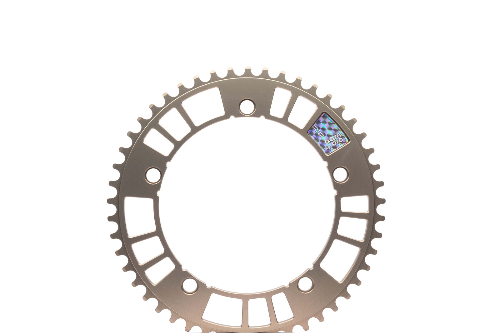 144#43/47/49/51/53/55 AARN PRO Anniversary Track Chainring (144BCD