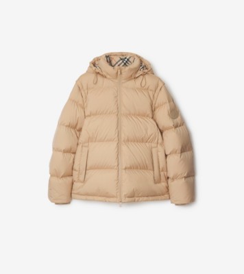 デタッチャブルスリーブ ダウンジャケット (フラックスベージュ