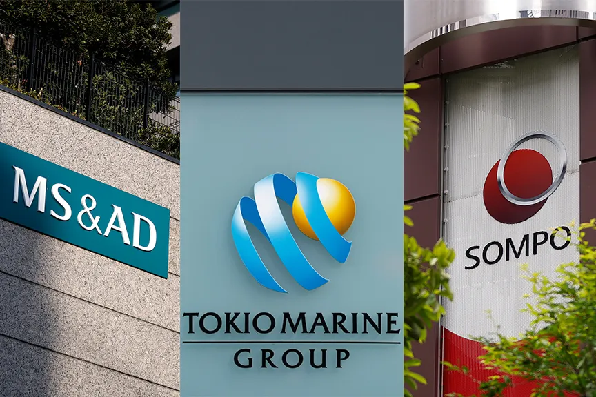 損保3社の政策株売却1兆5000億円、東京海上HDは債券損で業績修正