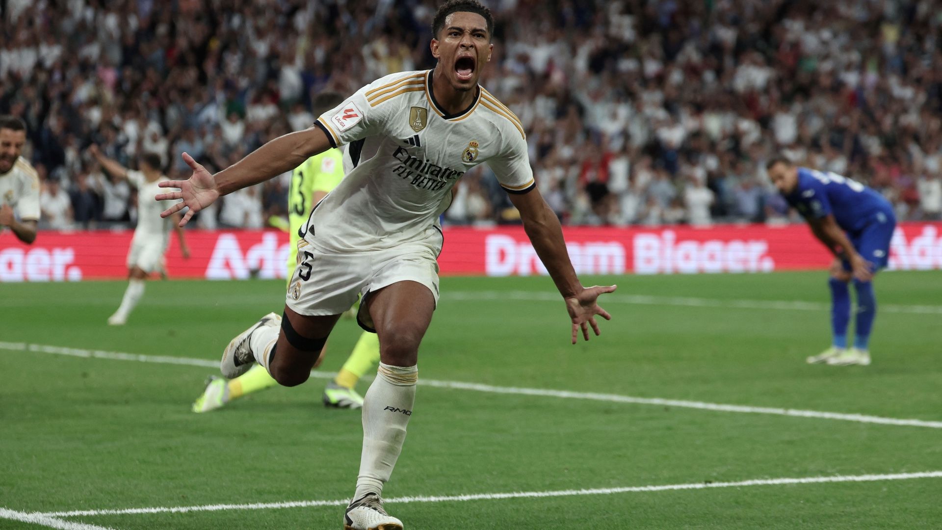 レアル・マドリーのホーム戦デビュー、94分に劇的逆転弾を決めた