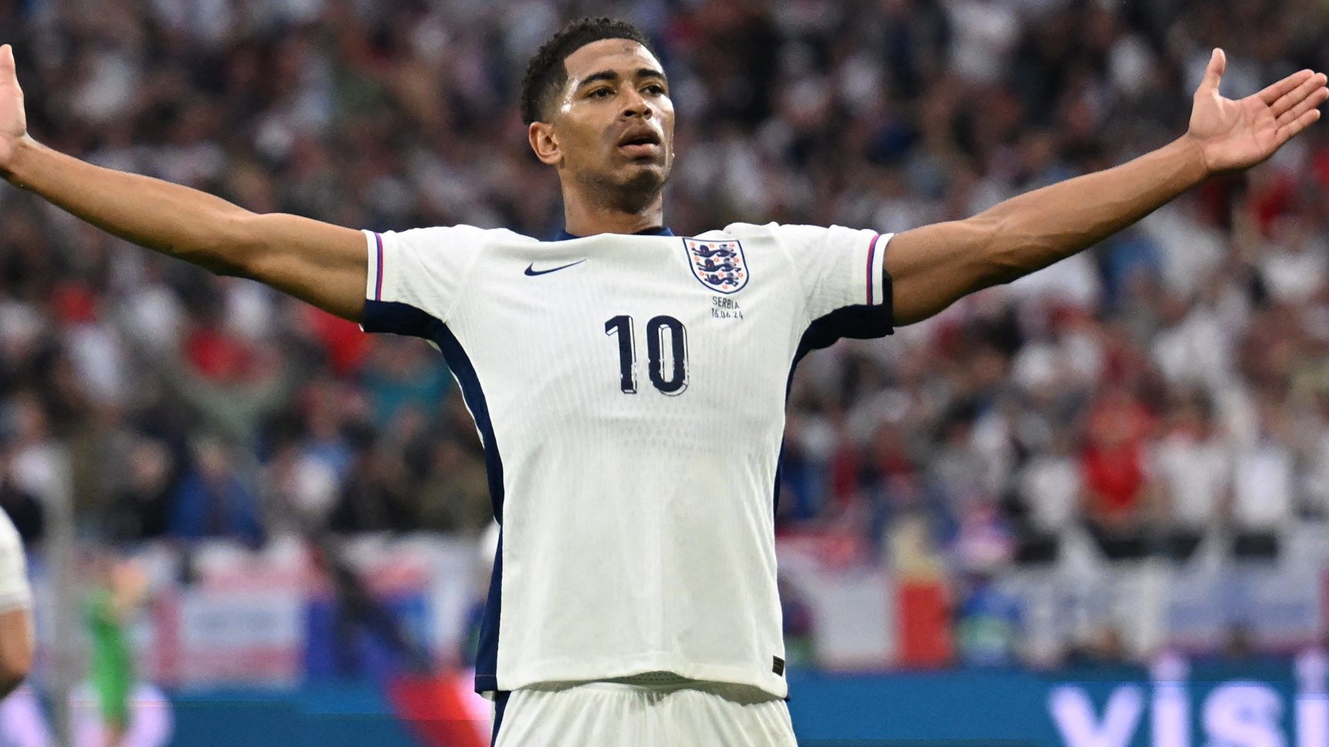 イングランド代表 サッカー アウェイユニフォーム Bellingham 10番