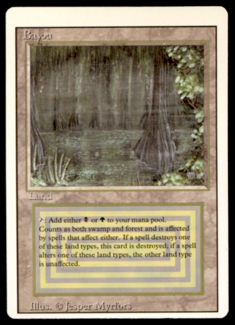 リバイズド Bayou 英語版 リバイズド Bayou 英語版 状態MP程度 mtg