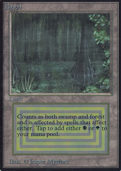 Bayou Price From Revised Edition 3ED