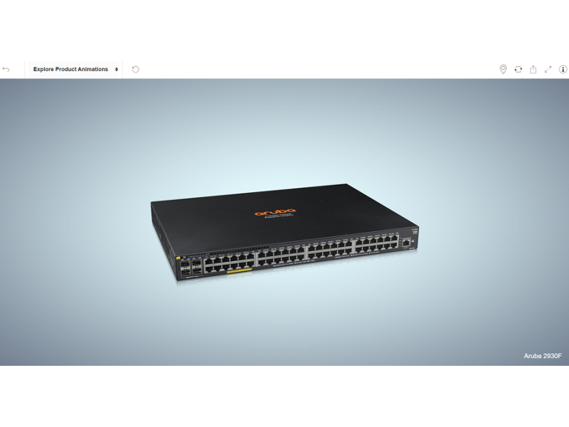 HPE Aruba Networking 2930F 24G PoE+ 4SFP Switch | HPE Store