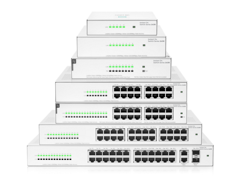 HPE Networking Instant On 16p Gigabit 1430 Switch | HPE Store