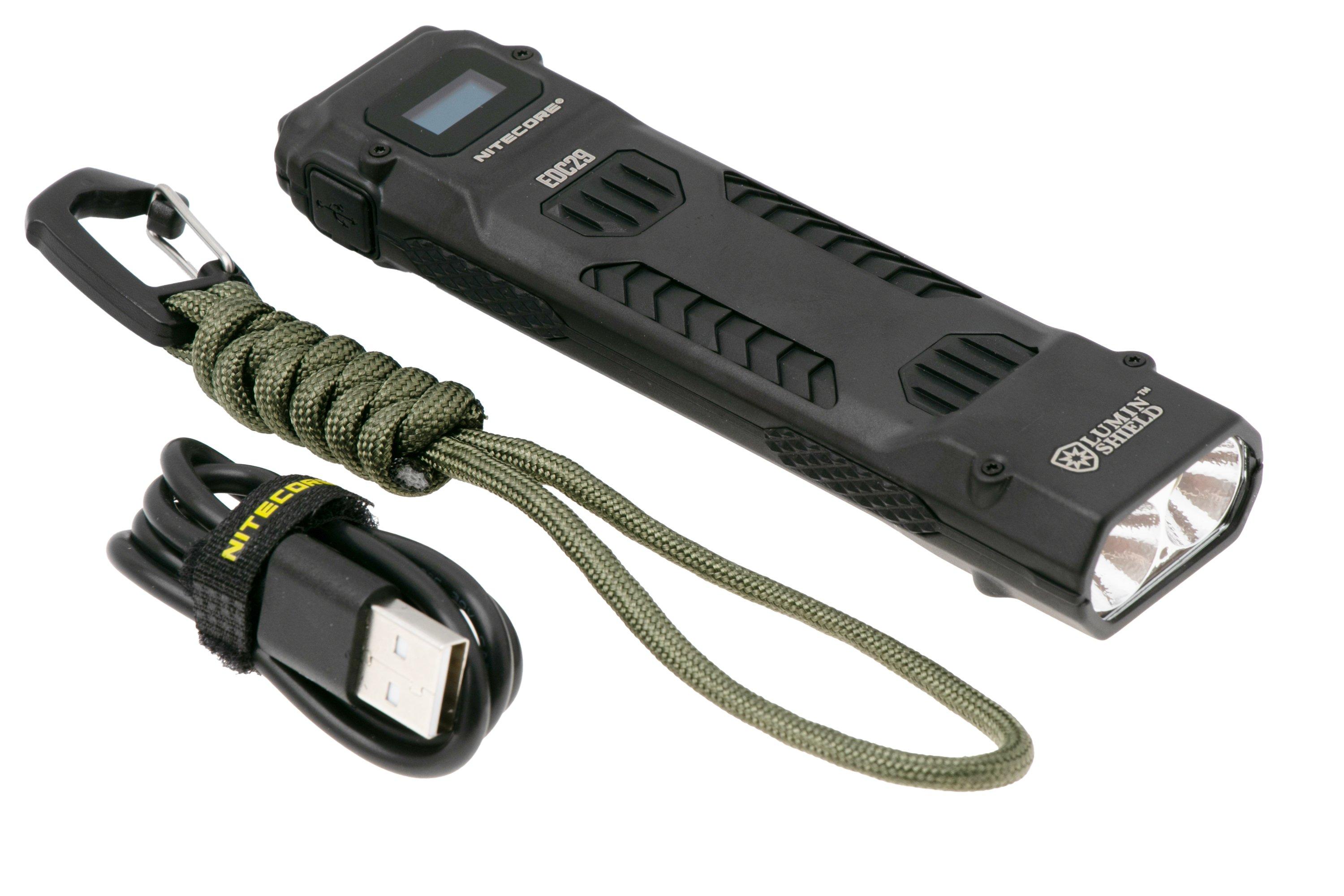 Nitecore EDC29 rechargeable flashlight, 6500 lumens