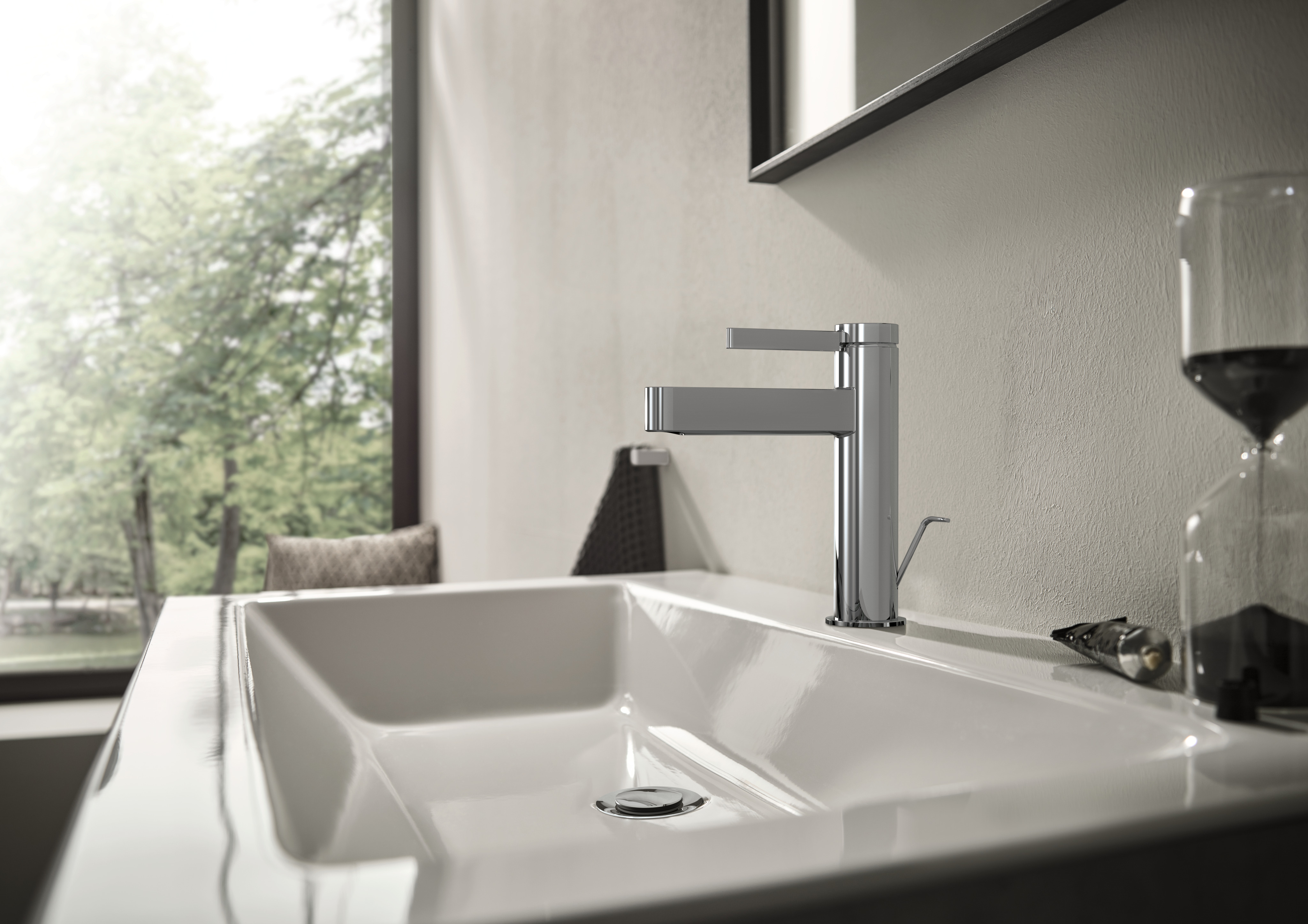 ハンスグローエ 洗面混合水栓: Finoris, シングルレバー洗面混合水栓