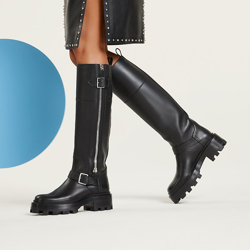 ブーツ 《ジェイム》 - ブラック | Hermès - エルメス-公式サイト