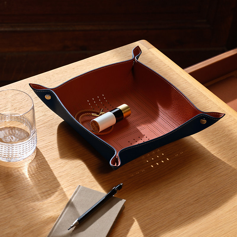 Mises et Relances Myriade change tray - Orange | Hermès USA