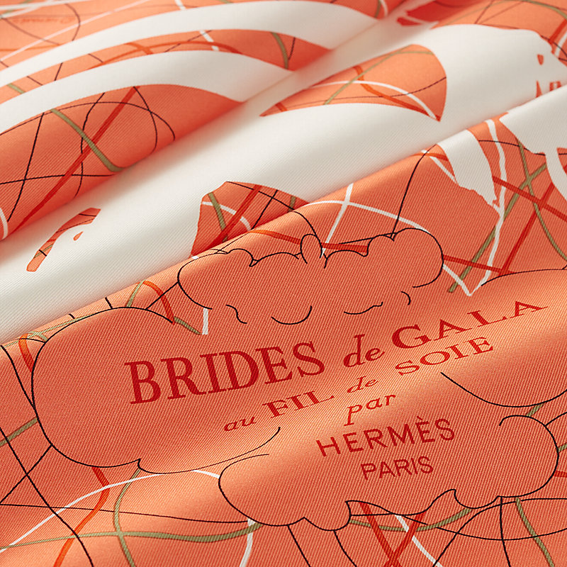 Brides de Gala au Fil de Soie scarf 90 | Hermès USA