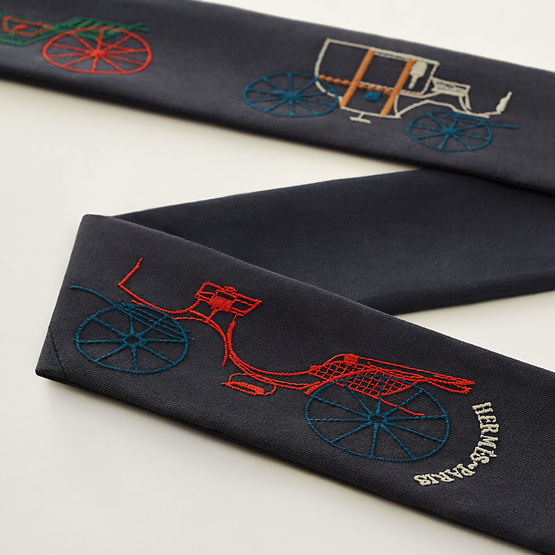 Twilly ロング 《ア・トゥ・ベルリンヌ》 - ブルー | Hermès