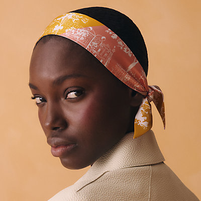 カレ 90 《すべては鞍の中に》 - オレンジ | Hermès - エルメス-公式サイト