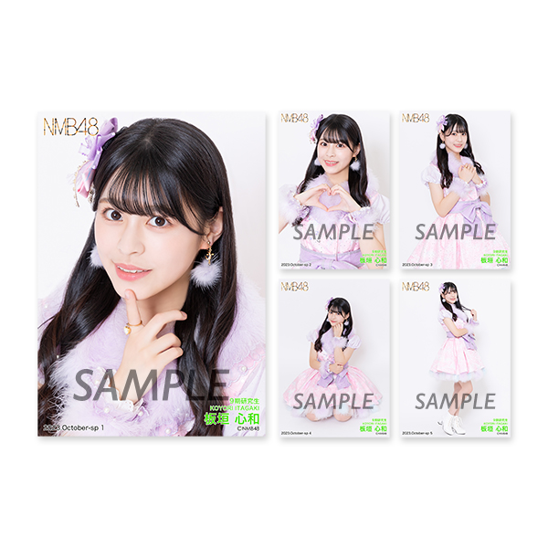 NM48 板垣心和 直筆チェキ EX大衆